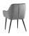 Стул Алекса велюр серый (Стул Алекса серый)