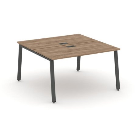Рабочая станция 2-х сторонняя SN-6A.DRS-021 (980х1632х750) (Дуб Табак/Металл Антрацит)