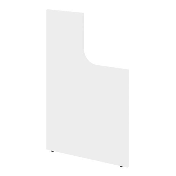 Стойка боковина завершающая высокая с вырезом правая Onix О.R-SVVR 766x25x1187 (Белый Бриллиант) Стойка боковина завершающая высокая с вырезом правая Onix О.R-SVVR 766x25x1187 (Белый Бриллиант)