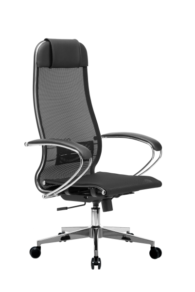 Кресло для руководителя Метта МЕТТА-12(MPRU)/подл.131/осн.004 (Черный)
