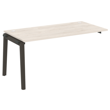 Наборный элемент рабочей станции на деревянных опорах Onix Wood OW.1.NRS-4.8 1580x800x750 (Денвер Светлый/Дуб Темный)