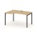Стол рабочий эргономичный SN-4P.SPA-012(L) (1580х700/980х750) (Тиквуд Светлый/Металл Антрацит) Стол рабочий эргономичный SN-4P.SPA-012(L) (1580х700/980х750) (Тиквуд Светлый/Металл Антрацит)