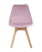 Стул FRANKFURT велюр розовый (Стул Frankfurt розовый)