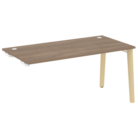 Стол-приставка к опорным элементам на деревянных опорах Onix Wood OW.SPR-4.8 1580x800x750 (Дуб Аризона/Дуб Светлый)