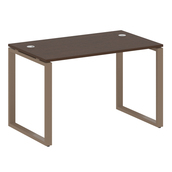 Стол письменный Metal System Style БО.СП-2 1200x720x750 (Венге Цаво/Мокко металл)