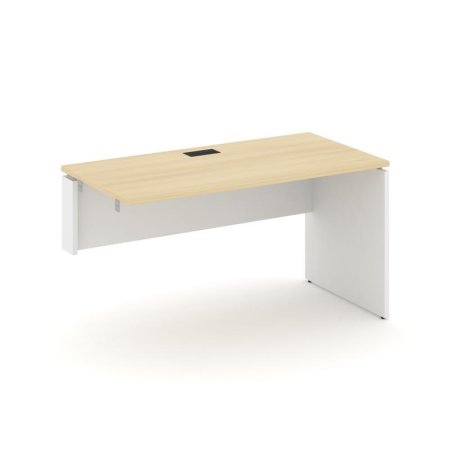 Стол-приставка к опорным элементам SN-D.OPRS-014(L) (1580х700х750) (Акация Лорка/Белый)