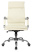 Кресло руководителя CH-993 слоновая кость эко.кожа крестов. металл хром (Слоновая кость)