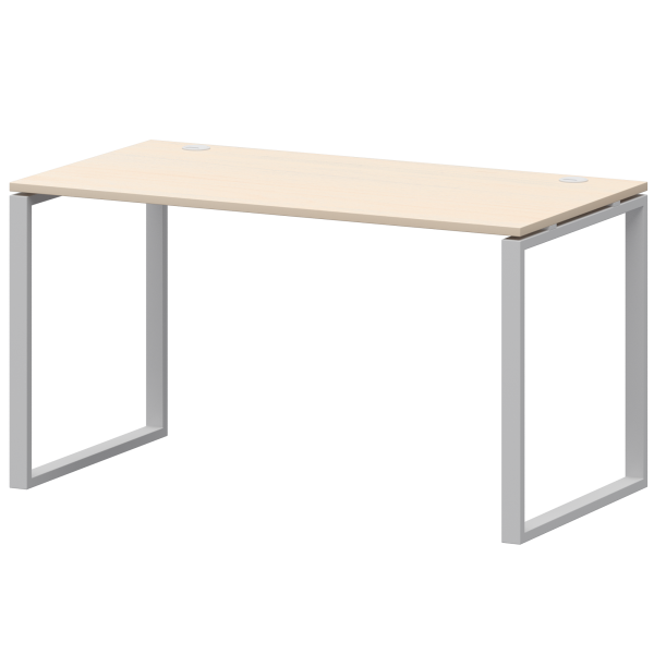 Стол на металлокаркасе Арго-М АМ.О-003 1400x730x760 (Бук/Белый)