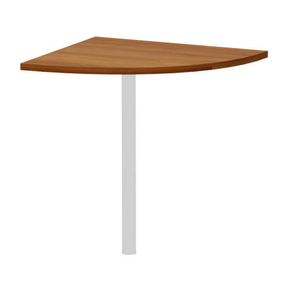 Переход (без опоры) левая Этюд Р20.13лв 700x600x25 (Орех Французский) Переход (без опоры) левая Этюд Р20.13лв 700x600x25 (Орех Французский)