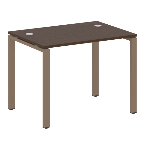 Стол письменный Metal System Style БП.СП-1 1000x720x750 (Венге Цаво/Мокко металл) Стол письменный Metal System Style БП.СП-1 1000x720x750 (Венге Цаво/Мокко металл)