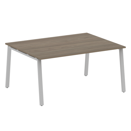 Стол для переговоров (1 столешница) на А-образном м/к Metal System Style БА.ПРГ-1.4 1600x1235x750 (Вяз/Серый металл)
