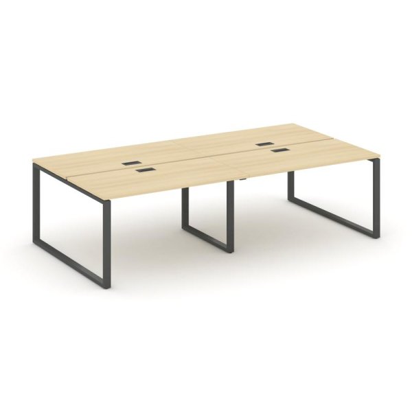Рабочая станция 2-х сторонняя SN-6O.DRS-044 (3160х1432х750) (Акация Лорка/Металл Антрацит)