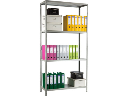 Медицинский стеллаж СТМ MS 200KD/100х60/4 (Серый)