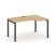 Стол рабочий эргономичный SN-5P.SPA-012(R) (1580х700/980х750) (Тиквуд Светлый/Металл Антрацит) Стол рабочий эргономичный SN-5P.SPA-012(R) (1580х700/980х750) (Тиквуд Светлый/Металл Антрацит)