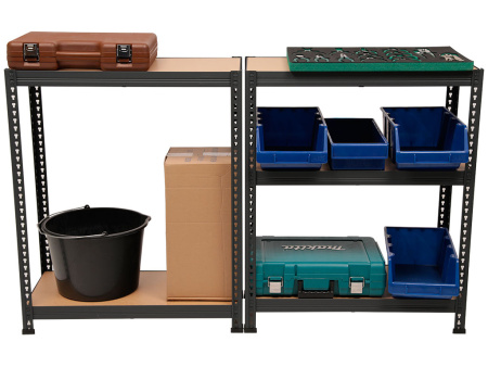 Стеллаж SBL 180KD/120x40/5 (Черный)