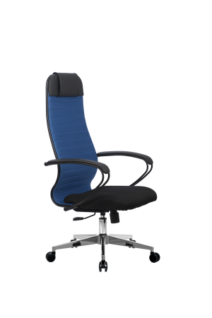 Кресло для руководителя Метта МЕТТА-21(MPRU)/подл.130/осн.004 (Синий) Кресло для руководителя Метта МЕТТА-21(MPRU)/подл.130/осн.004 (Синий)