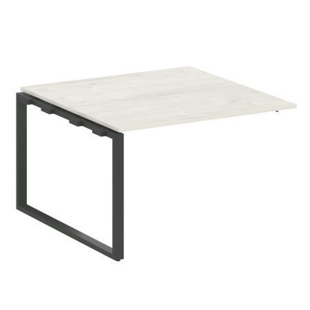 Проходной наборный элемент переговорного стола Metal System Style БО.ППРГ-2 1200x1235x750 (Дуб Наварра/Антрацит металл)