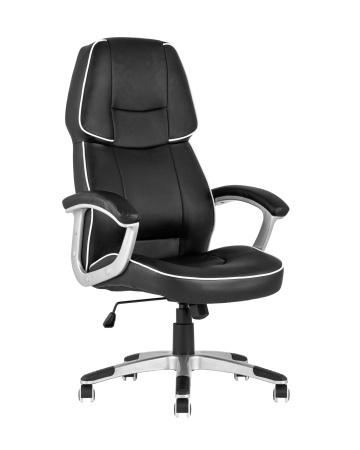 Кресло игровое TopChairs Phantom черное (Геймерское кресло Phantom черный)