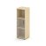 Шкаф средний узкий SN.STU-202(L) (400х400х1203) (Антрацит/Тиквуд Светлый/Прозрачный) Шкаф средний узкий SN.STU-202(L) (400х400х1203) (Антрацит/Тиквуд Светлый/Прозрачный)