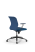 Кресло для руководителя Метта Sit 8 Mr4-4T - Vivaldi /Uh00/Wh12/T4mV-b(M09.B11.G19.W02) (Светло-синий)