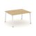 Стол переговорный SN-5A.SPRG-032.3 (1180х1180х750) (Тиквуд Светлый/Металл Антрацит) Стол переговорный SN-5A.SPRG-032.3 (1180х1180х750) (Тиквуд Светлый/Металл Антрацит)
