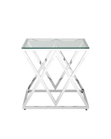 Журнальный стол 55*55 ИНСИГНИЯ серебро (Журнальный стол Инсигния серый) Журнальный стол 55*55 ИНСИГНИЯ серебро (Журнальный стол Инсигния серый)