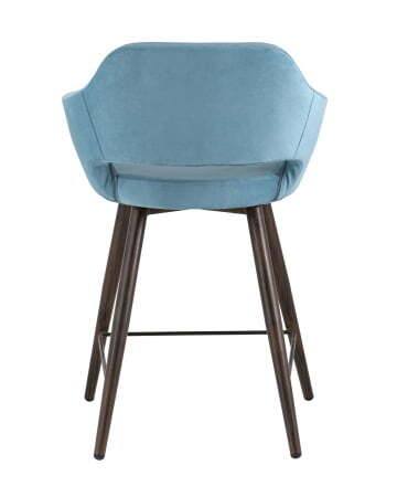 Стул полубарный Саймон велюр пыльно-голубой (Стул полубарный Саймон пыльно-голубой) Стул полубарный Саймон велюр пыльно-голубой (Стул полубарный Саймон пыльно-голубой)