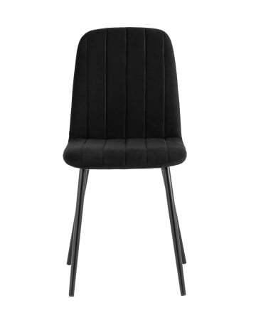Стул Easy велюр черный (Стул Easy черный)
