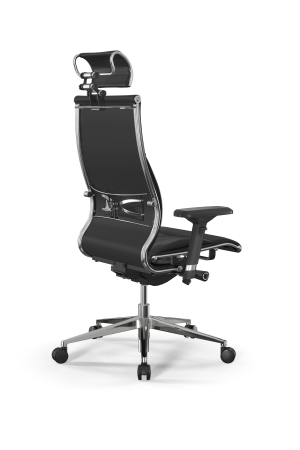 Кресло для руководителя Метта Samurai L2-10D - Infinity /Kc06/Nc06/D04P/H2cL-3D(M26.B32.G25.W03) (Черный)