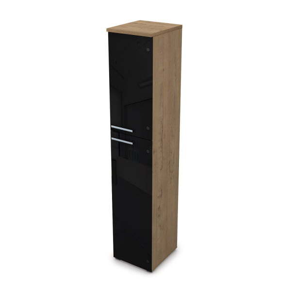 9ПП.005.23 Пенал высокий со стеклом (400x450x2045), правый (Teakwood) 9ПП.005.23 Пенал высокий со стеклом (400x450x2045), правый (Teakwood)
