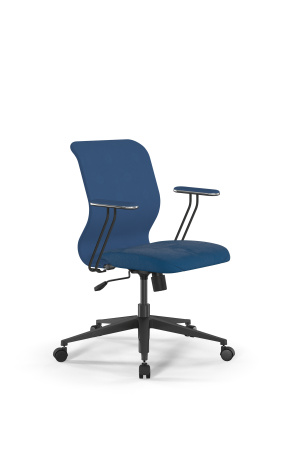 Кресло для руководителя Метта Sit 8 Mr4-4T - Vivaldi /Uh00/Wh12/T4mV-b(M09.B11.G19.W02) (Светло-синий)