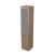9ПЛ.005.19 Пенал высокий со стеклом (400x450x2045), левый (Teakwood) 9ПЛ.005.19 Пенал высокий со стеклом (400x450x2045), левый (Teakwood)