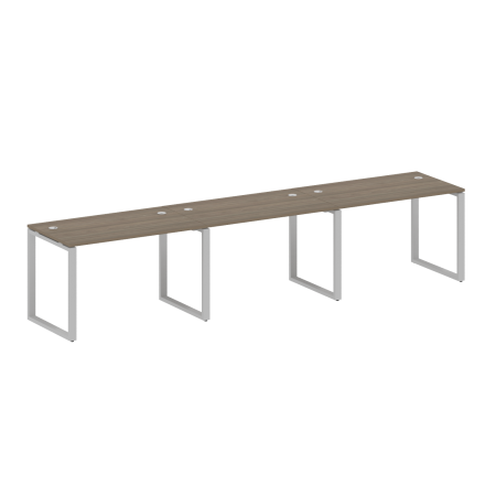 Рабочая станция Metal System Style БО.СМ-3.2 3600x720x750 (Вяз/Серый металл)