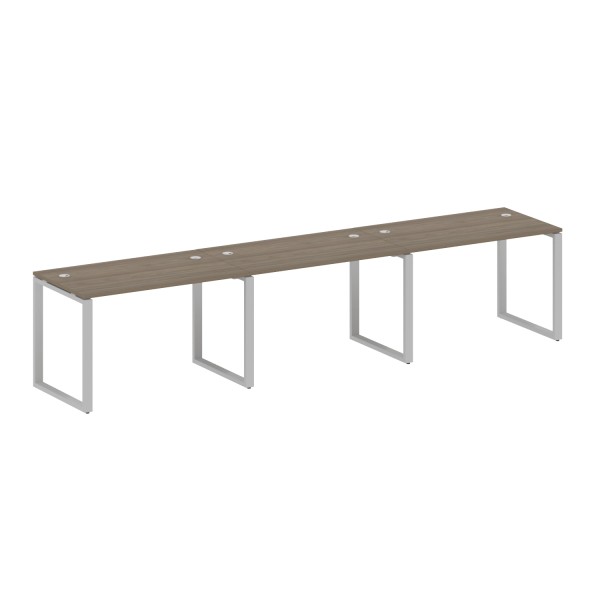 Рабочая станция Metal System Style БО.СМ-3.2 3600x720x750 (Вяз/Серый металл) Рабочая станция Metal System Style БО.СМ-3.2 3600x720x750 (Вяз/Серый металл)