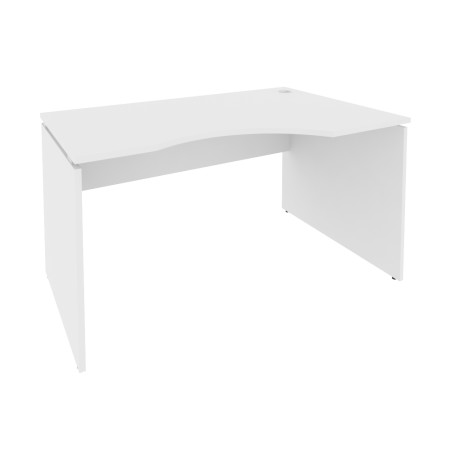 Стол криволинейный, правый Style Л.СА-2Пр 1380x900x750 (Белый)