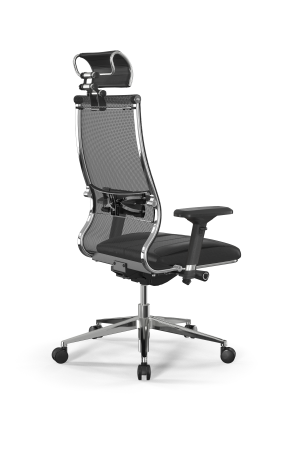 Кресло для руководителя Метта Samurai L2-6D - TS+Infinity /Kc00/Wm06/D04P/H2cL-3D(M26.B32.G25.W03) (Черный) Кресло для руководителя Метта Samurai L2-6D - TS+Infinity /Kc00/Wm06/D04P/H2cL-3D(M26.B32.G25.W03) (Черный)