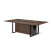 EXE Стол для переговоров L256 101 920 (Орех/Хром металл)