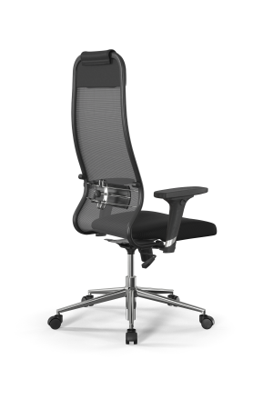 Кресло для руководителя Метта Sit 10 B1-111D - X2+UMF(X1) /Ub00/Wh00/D02P(M09.B23.G18.W01) (Темно-серый | Черный) Кресло для руководителя Метта Sit 10 B1-111D - X2+UMF(X1) /Ub00/Wh00/D02P(M09.B23.G18.W01) (Темно-серый | Черный)