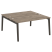 Рабочая станция на деревянных опорах Onix Wood OW.D.RS-2.4.8 1580x1635x750 (Тиквуд Светлый/Дуб Темный) Рабочая станция на деревянных опорах Onix Wood OW.D.RS-2.4.8 1580x1635x750 (Тиквуд Светлый/Дуб Темный)