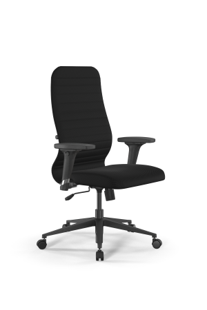 Кресло для руководителя Метта Sit 8 B2-10D - UMF(X1) /Uh02/Wh00/D02P(M09.B11.G19.W02 (Черный)