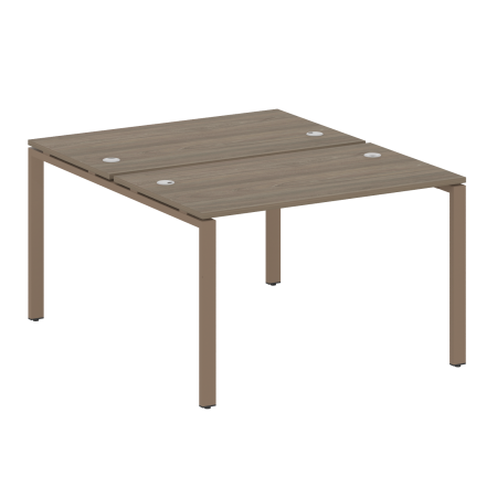 Рабочая станция Metal System Style БП.РАС-СП-2.2 1200x1475x750 (Вяз/Мокко металл)