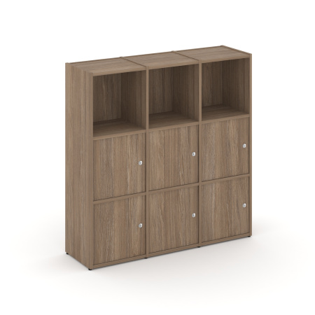 Стеллаж Locker Plus LK.K-003 1188x350x1203 (Дуб Аризона)