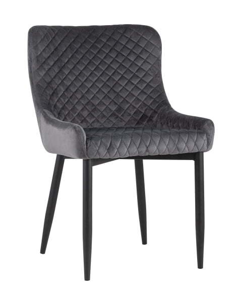 Стул Ститч велюр серый (Стул Ститч серый)