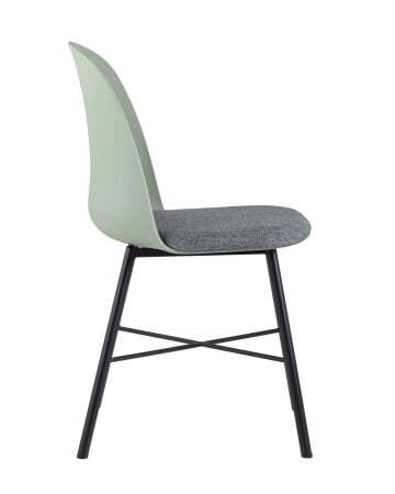 Стул Shell серо-зеленый (Стул пластиковый Shell серо-зеленый) Стул Shell серо-зеленый (Стул пластиковый Shell серо-зеленый)