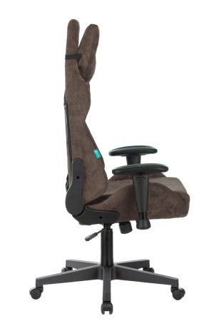Кресло игровое Бюрократ VIKING KNIGHT LT10 FABRIC коричневый (Геймерское кресло VIKING KNIGHT коричневый)