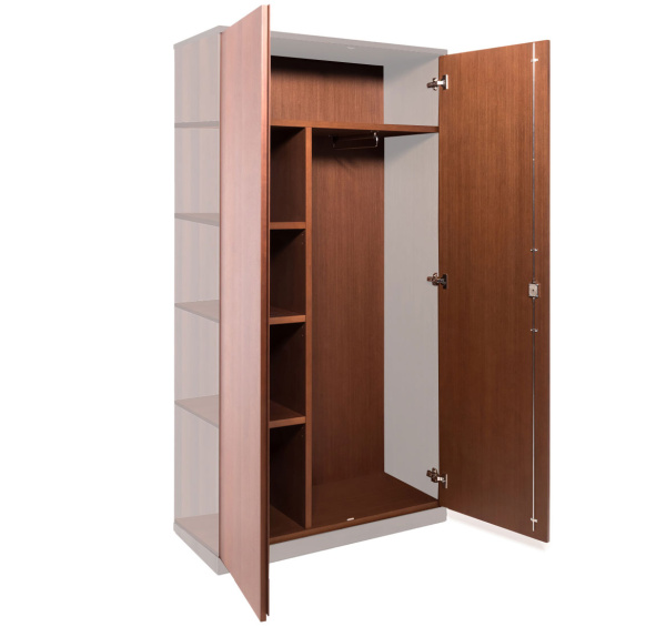 LAMARI Модуль гардероб широкий (Итальянский орех)