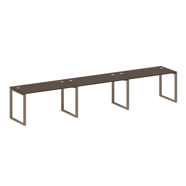 Рабочая станция Metal System Style БО.СМ-3.3 4200x720x750 (Венге Цаво/Мокко металл) Рабочая станция Metal System Style БО.СМ-3.3 4200x720x750 (Венге Цаво/Мокко металл)