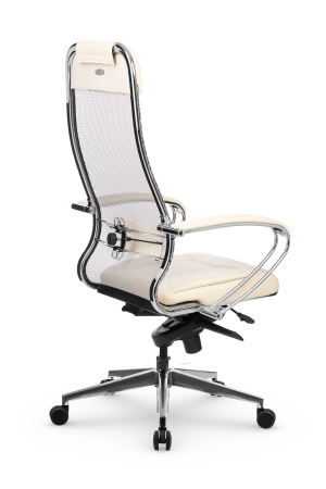 Кресло для руководителя Метта Samurai SL-1.041 MPES (Темно-бежевый | Светло-бежевый)