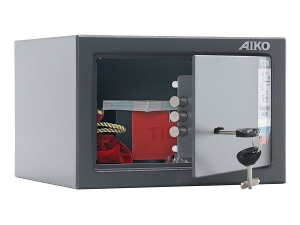Мебельный сейф AIKO T-170 KL (Графит)