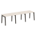 Рабочая станция на деревянных опорах Onix Wood OW.RS-3.1.8 2940x800x750 (Тиквуд Темный/Дуб Темный) Рабочая станция на деревянных опорах Onix Wood OW.RS-3.1.8 2940x800x750 (Тиквуд Темный/Дуб Темный)